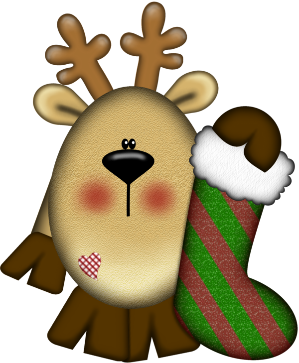 Transparent Reindeer Deer Christmas Christmas Ornament for Christmas