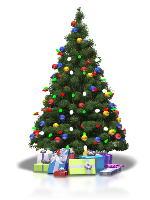 Transparent Christmas Tree Christmas Christmas Lights Fir Pine Family for Christmas