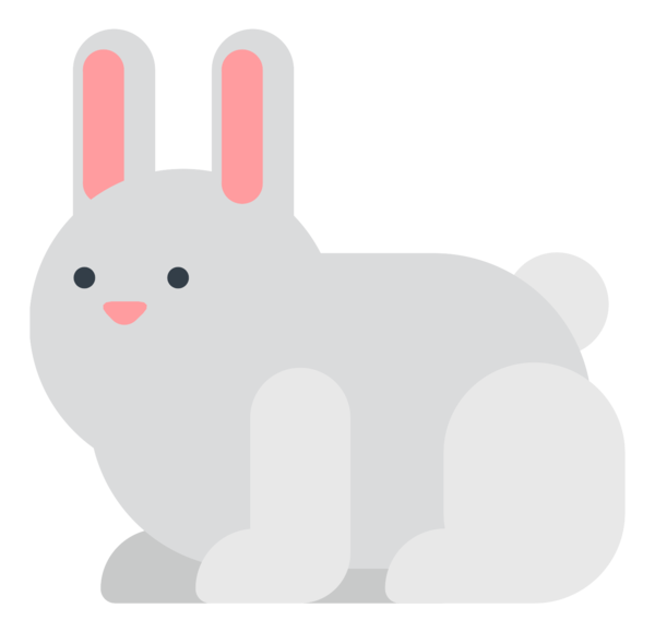 Transparent Easter Bunny Hare Whiskers for Easter