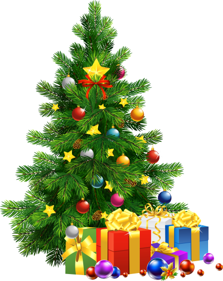 Transparent Christmas Christmas Tree Gift Fir Evergreen for Christmas