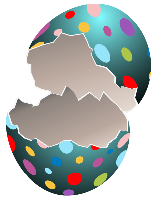 Transparent Easter Bunny Red Easter Egg Easter Egg Globe Sphere for Easter