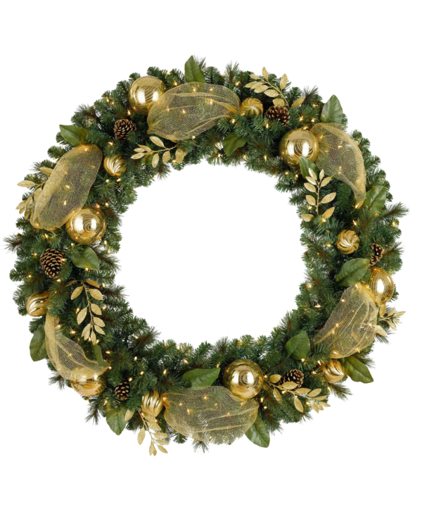 Transparent Wreath Christmas Christmas Tree Evergreen Christmas Decoration for Christmas