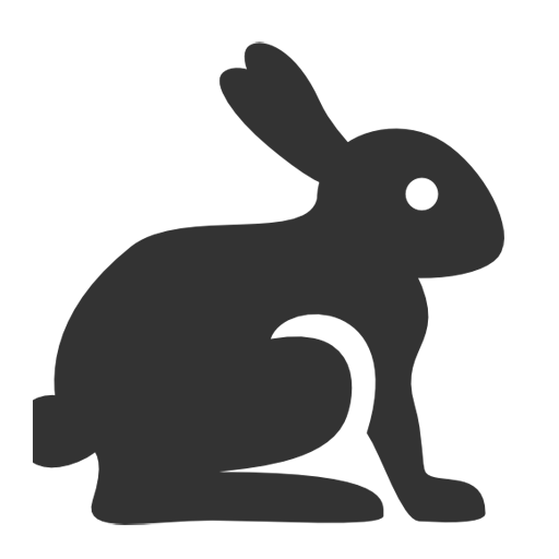 Transparent Easter Bunny Rabbit Easter Silhouette Hare for Easter