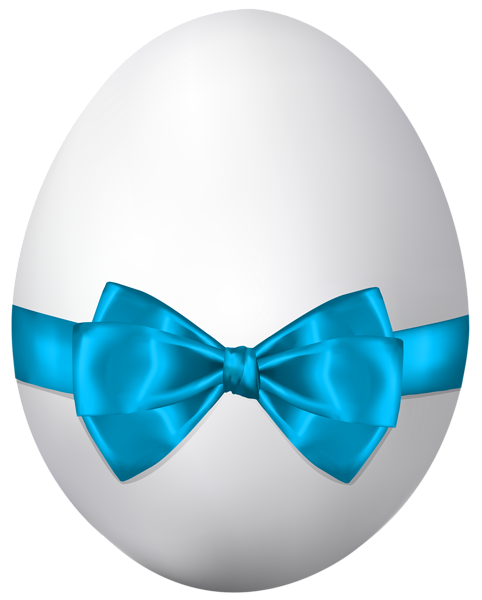 Transparent Easter Bunny Red Easter Egg Easter Egg Blue Bow Tie for Easter