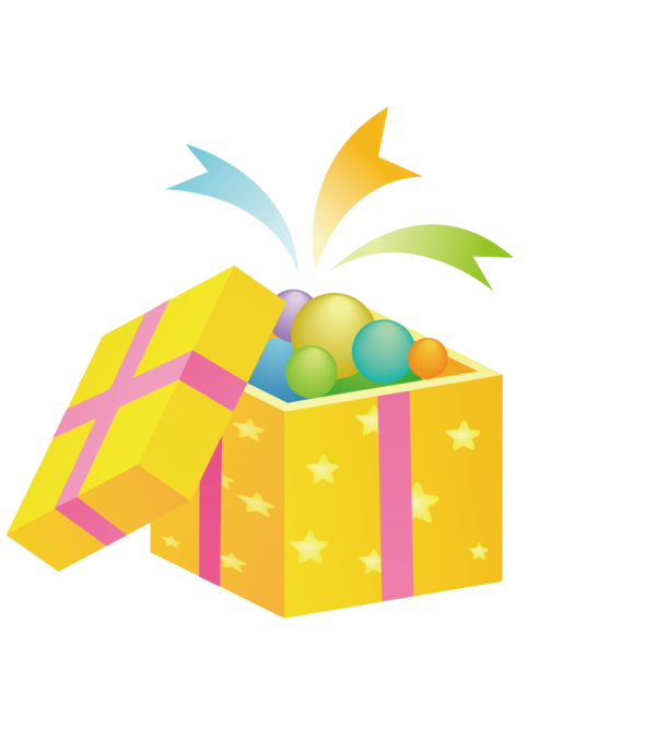 Transparent Gift Box Gratis Square Fruit for Easter