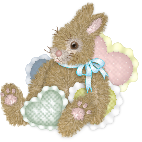 Transparent Rabbit Easter Bunny 2018 Mouse Stuffed Toy for Easter