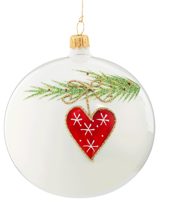 Transparent Christmas Ornament Christmas Christmas Decoration Heart for Christmas