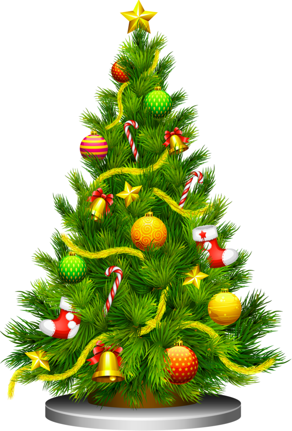 Transparent Light Up Night Christmas Tree Christmas Fir Pine Family for Christmas