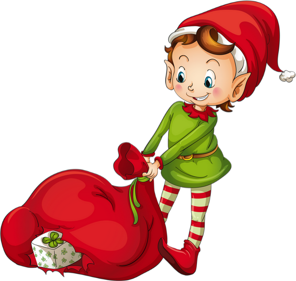 Transparent Santa Claus Christmas Elf Christmas Day Cartoon Christmas for Christmas