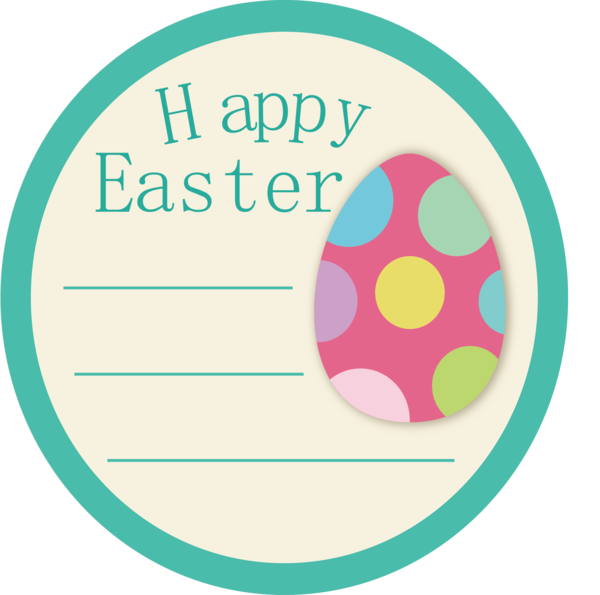 Transparent Easter Egg Easter Egg Area Logo for Easter