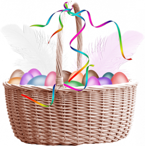 Transparent Easter Basket Easter Egg Gift Basket for Easter