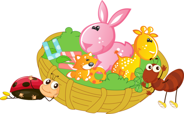 Transparent Cartoon Software Play Food for Easter