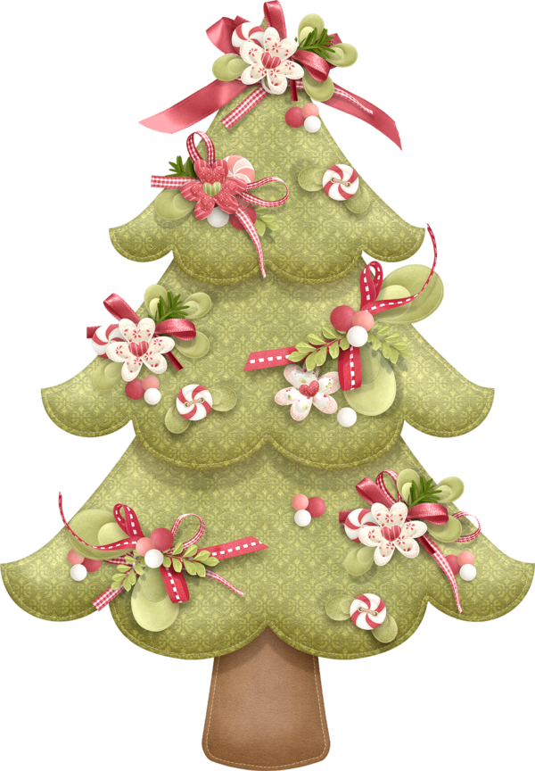 Transparent Christmas Christmas Tree Christmas Card Evergreen Christmas Decoration for Christmas