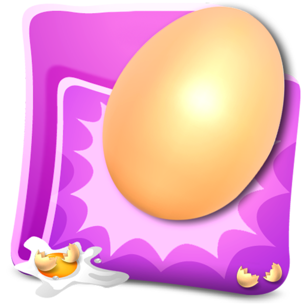 Transparent Easter Egg Egg Easter Purple Food for Easter