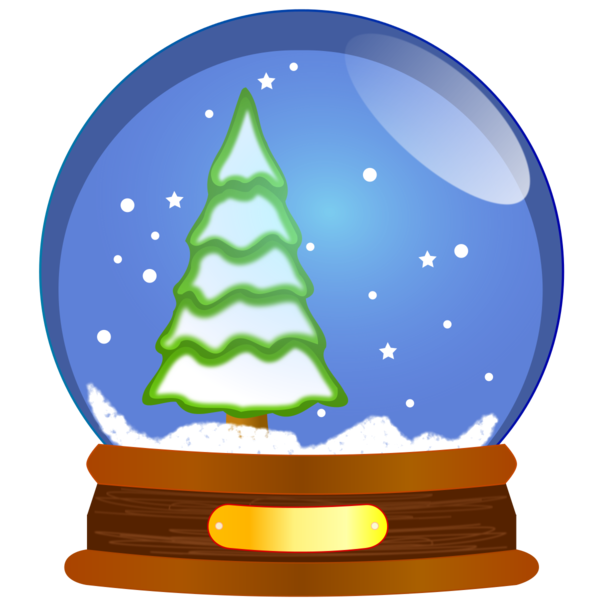 Transparent Globe Snow Globes Christmas Water Christmas Ornament for Christmas