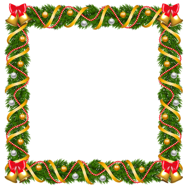 Transparent Christmas Garland Picture Frames Picture Frame Fir for Christmas