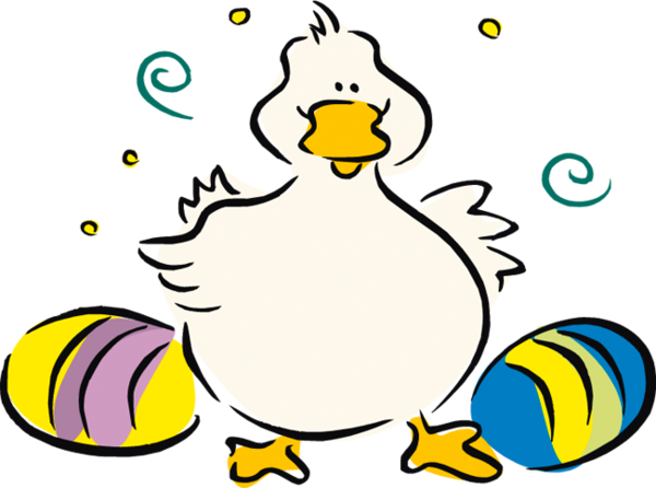 Transparent Duck Coloring Book Goose Beak Yellow for Easter