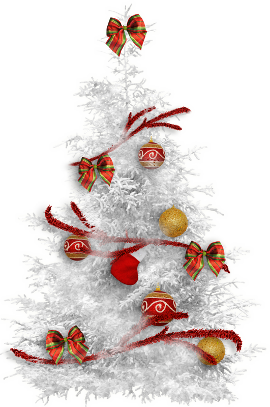 Transparent Christmas Tree Christmas Tree Pine Family Christmas Ornament for Christmas