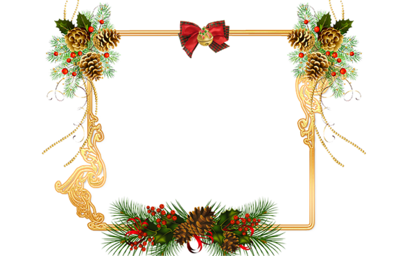 Transparent Christmas Ornament Picture Frames Christmas Christmas Decoration for Christmas