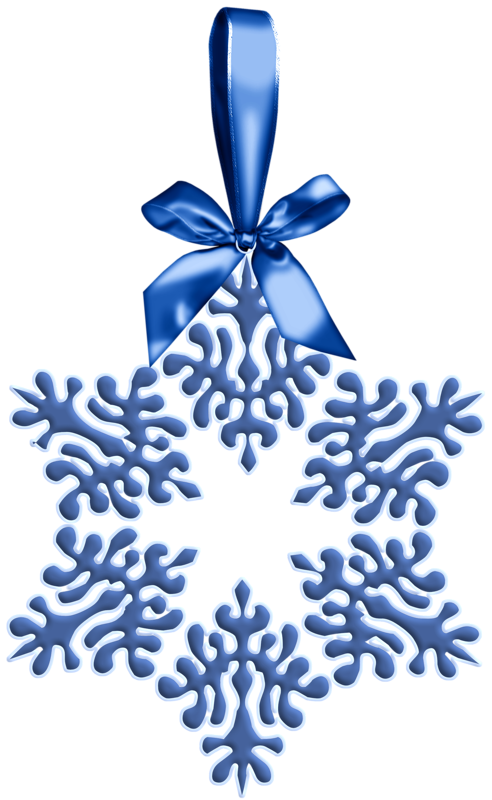 Transparent Christmas Candy Cane Snowflake Blue Christmas Tree for Christmas