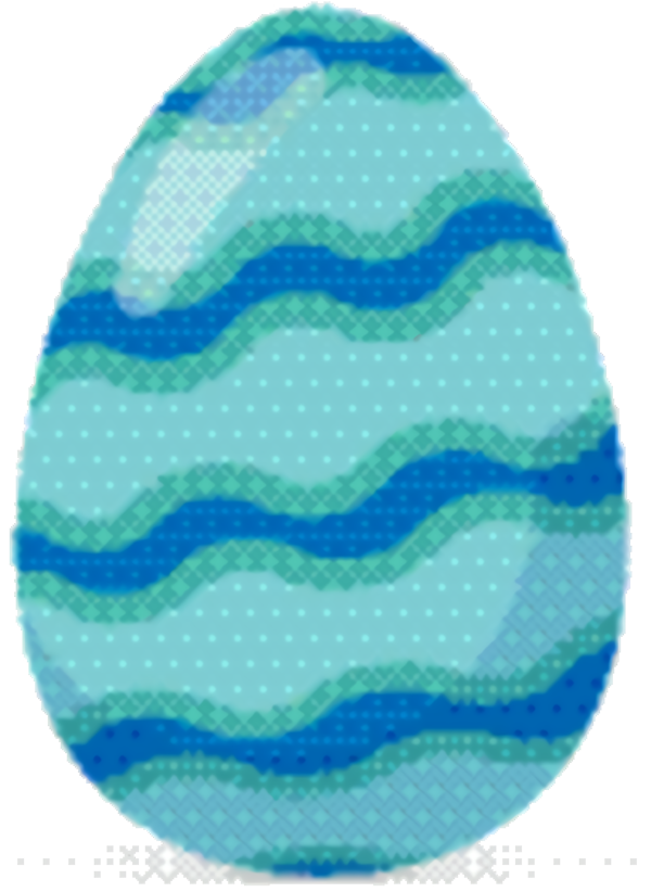 Transparent Blue Marine Mammal Mammal Aqua for Easter