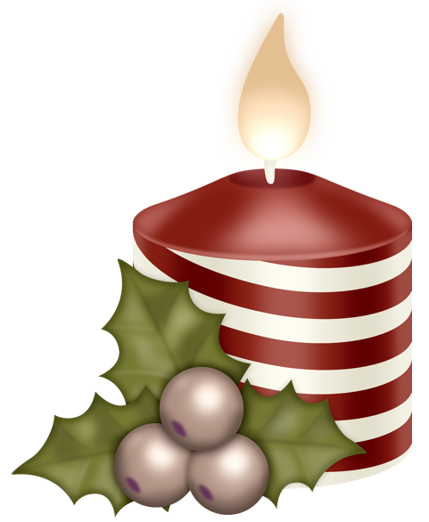 Transparent Candle Christmas Tree Christmas Day Christmas Ornament Leaf for Christmas
