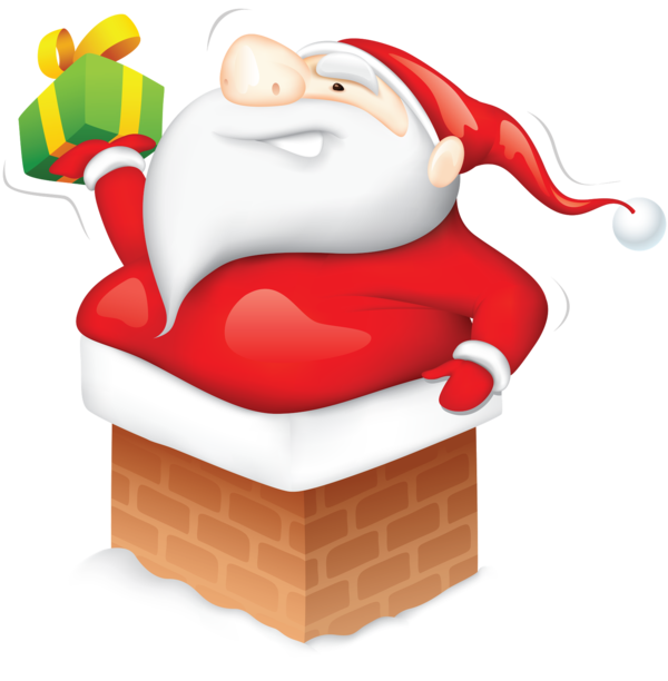 Transparent Santa Claus Santa Claus S Reindeer Gift Christmas Ornament Holiday for Christmas