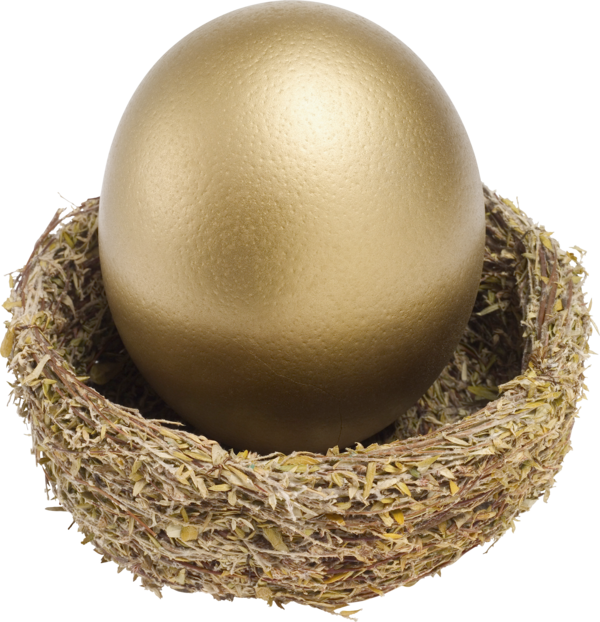 Transparent Egg Employee Stock Option Easter Bird Nest for Easter