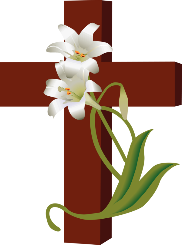 Transparent Easter Christianity Religion Flower Plant for Easter
