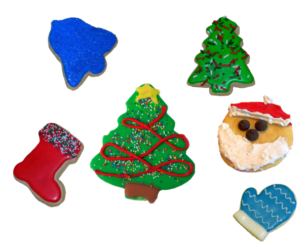 Transparent Christmas Cookie Christmas Biscuits Christmas Ornament Christmas Tree for Christmas