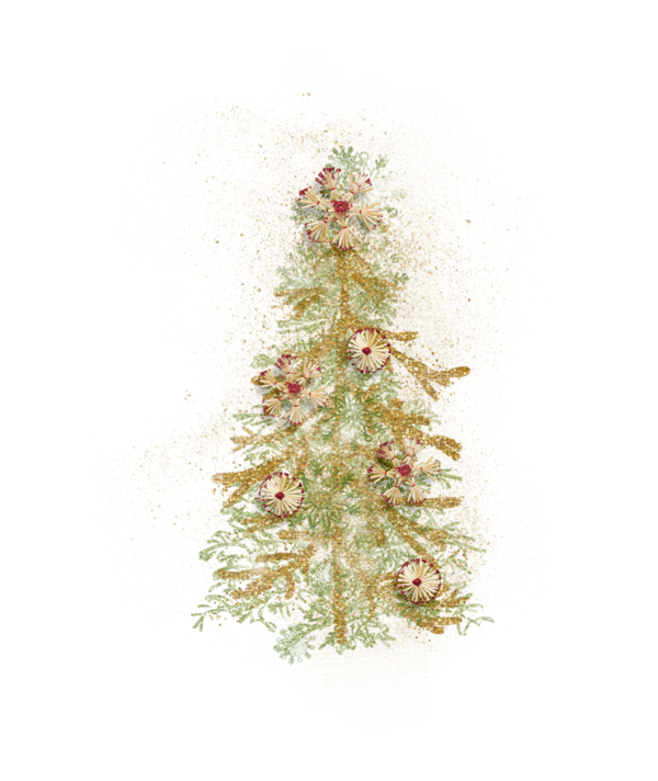 Transparent Christmas Tree Christmas Ornament Spruce for Christmas