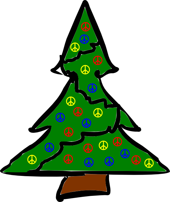 Transparent Christmas Christmas Tree Motif Fir Pine Family for Christmas
