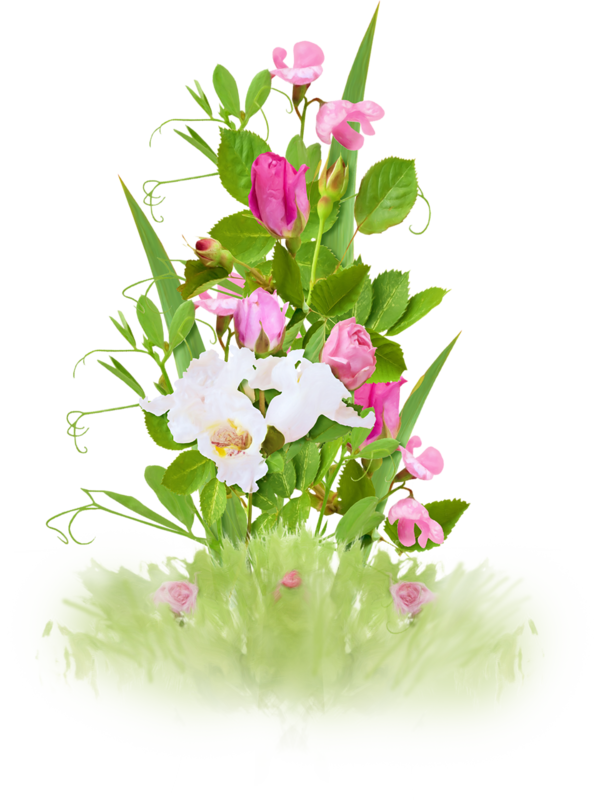 Transparent Birthday Wedding Invitation Birthday Cake Plant Flower for Easter