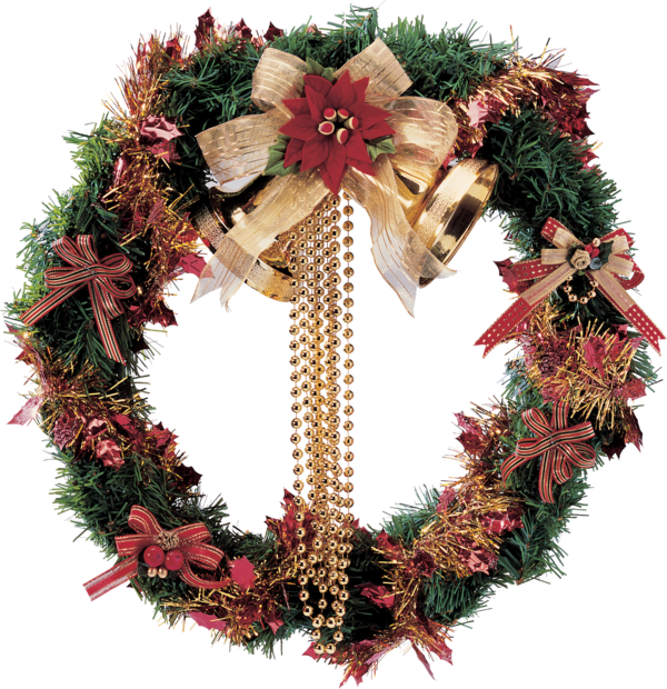 Transparent Wreath Christmas Christmas Lights Evergreen Christmas Decoration for Christmas