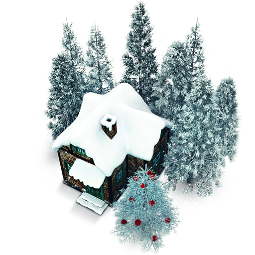 Transparent Igloo Christmas House Christmas Ornament Winter for Christmas