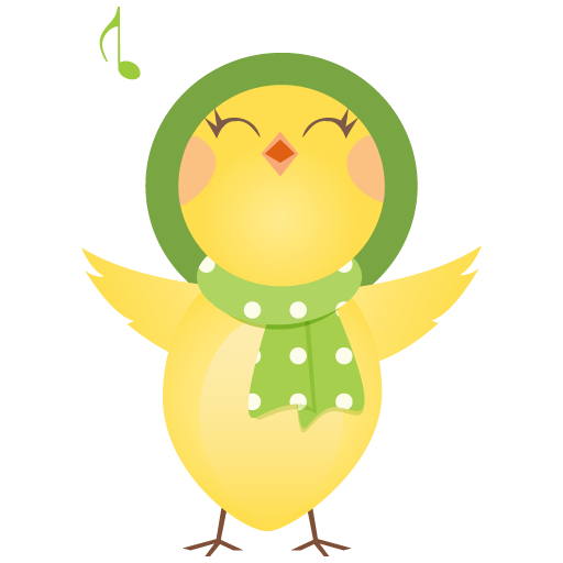 Transparent Chicken Emoji Smiley Owl Water Bird for Easter