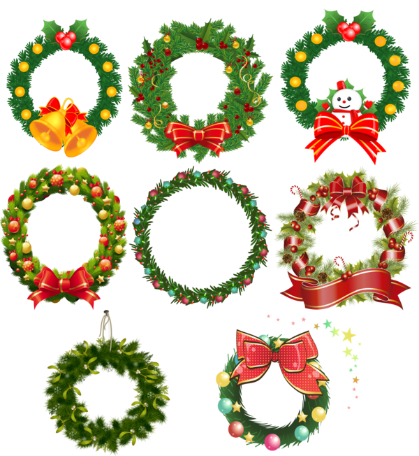 Transparent Christmas Tree Gear Circle Christmas Decoration Christmas Ornament for Christmas