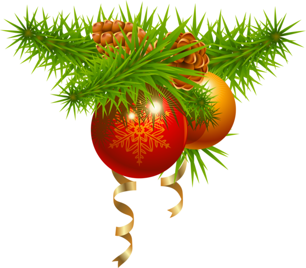 Transparent Christmas Decoration Christmas Christmas Ornament Fir Pine Family for Christmas