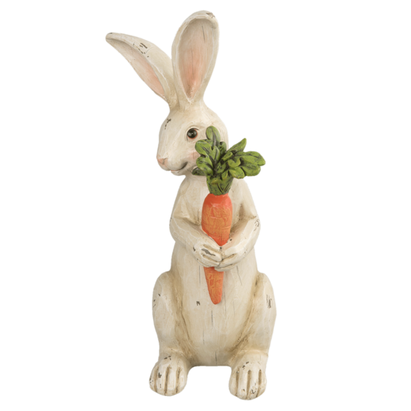Transparent Favicz Table Easter Figurine Rabbit for Easter