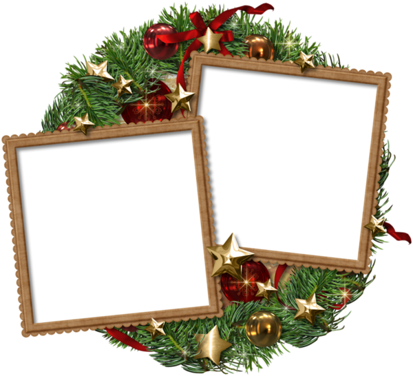 Transparent Christmas Ornament Picture Frames Christmas Picture Frame Decor for Christmas