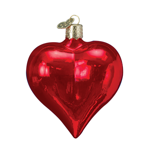 Transparent Christmas Ornament Christmas Decoration Glass Holiday Ornament Heart for Christmas