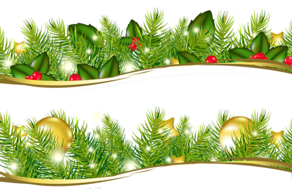 Transparent Garland Christmas Wreath Tree Pine Family for Christmas
