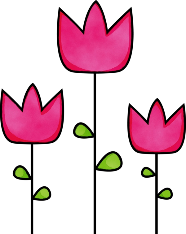 Transparent Flower Lady Tulip Computer Icons Pink Leaf for Easter
