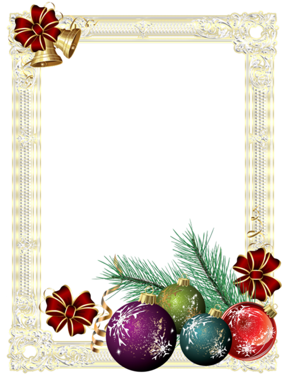Transparent Christmas New Year Christmas Tree Picture Frame Christmas Ornament for Christmas