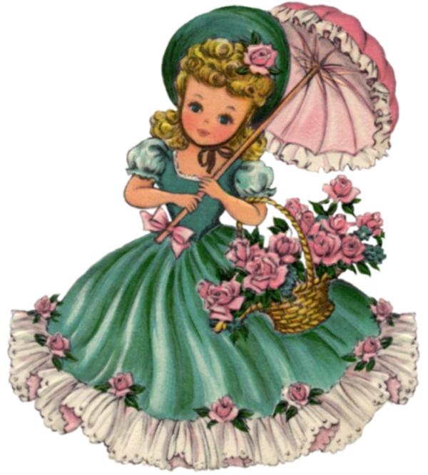 Transparent Greeting Note Cards Doll Greeting Flower for Easter