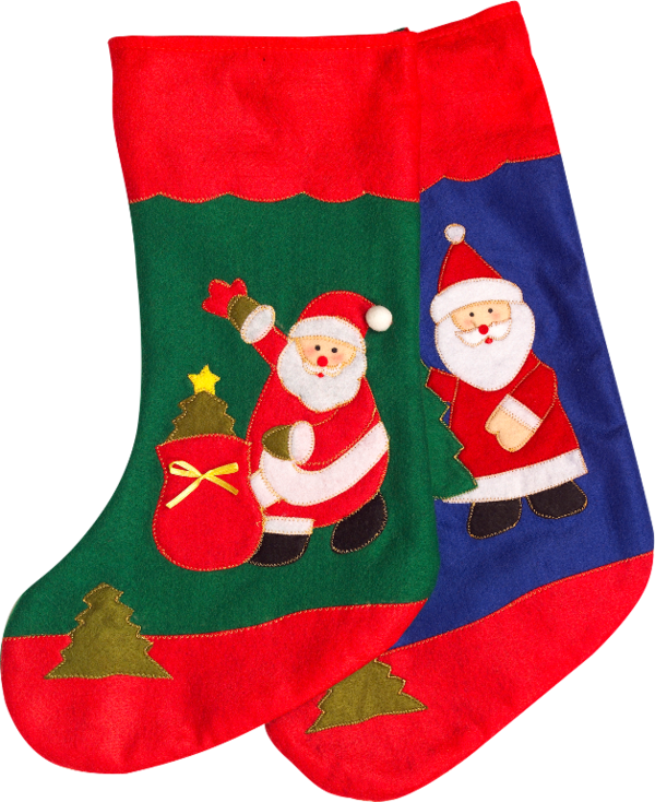 Transparent Christmas Stockings Santa Claus Christmas Christmas Decoration Christmas Ornament for Christmas