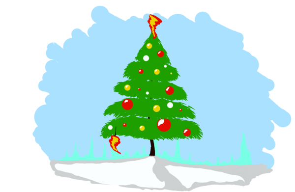 Transparent Christmas Tree Christmas Ornament Spruce Fir Pine Family for Christmas