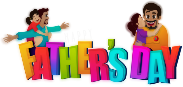 Transparent Fathers Day Father Mothers Day Toy Text for Fathers Day