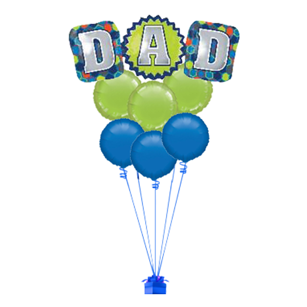 Transparent Balloon Fathers Day Fathers Day Balloon Turquoise for Fathers Day