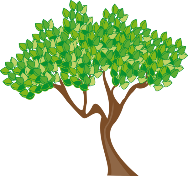 Transparent Tree Summer Cartoon Plant Leaf for Easter